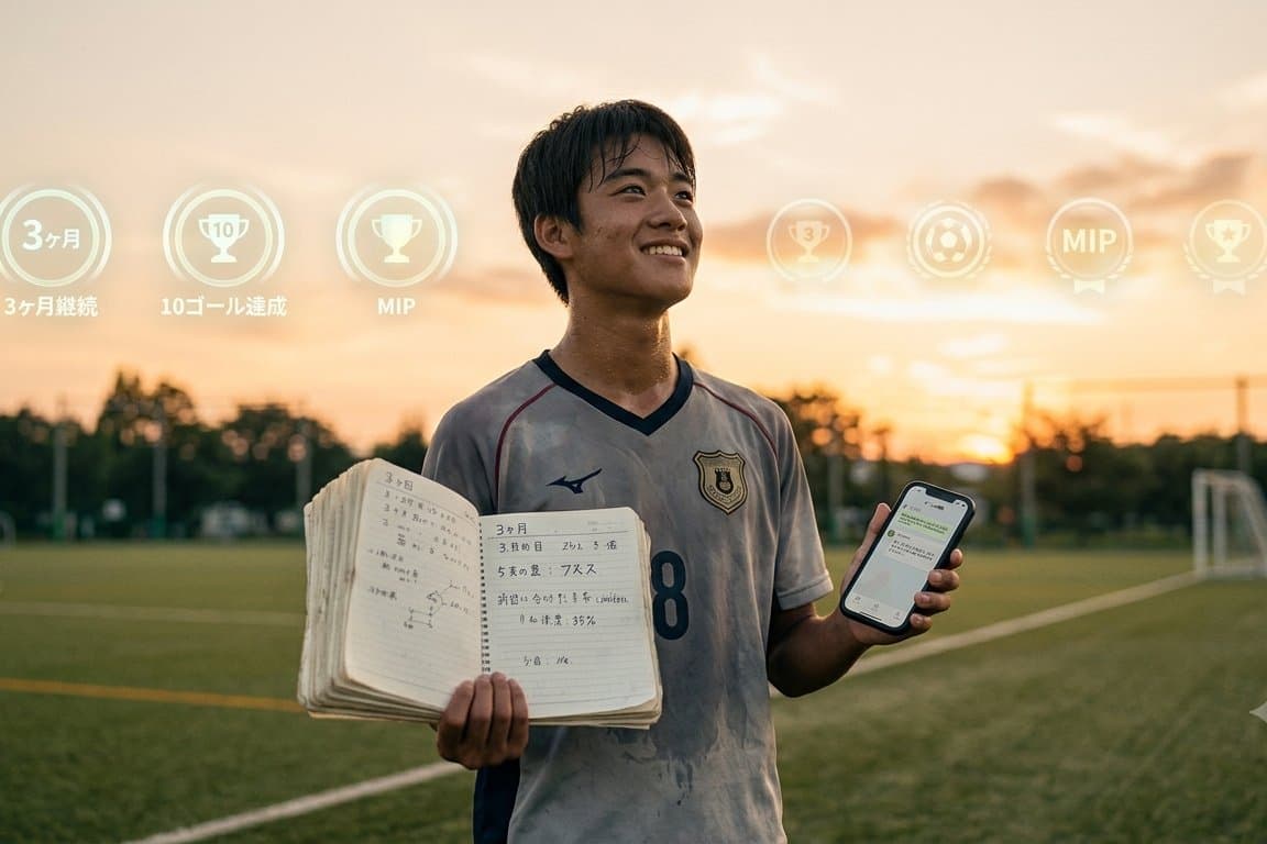 “サッカーノート活用術” 第6回 (最終回)：3ヶ月続けて分かったこと