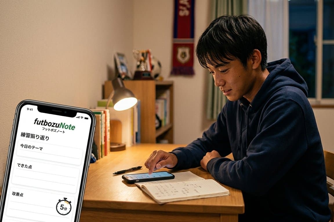 “サッカーノート活用術” 第2回：三日坊主にならない書き方