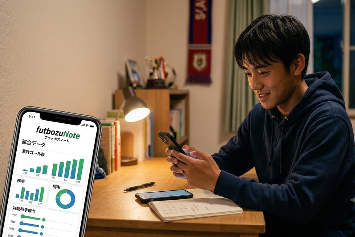 “サッカーノート活用術” 第4回：試合をデータで振り返る