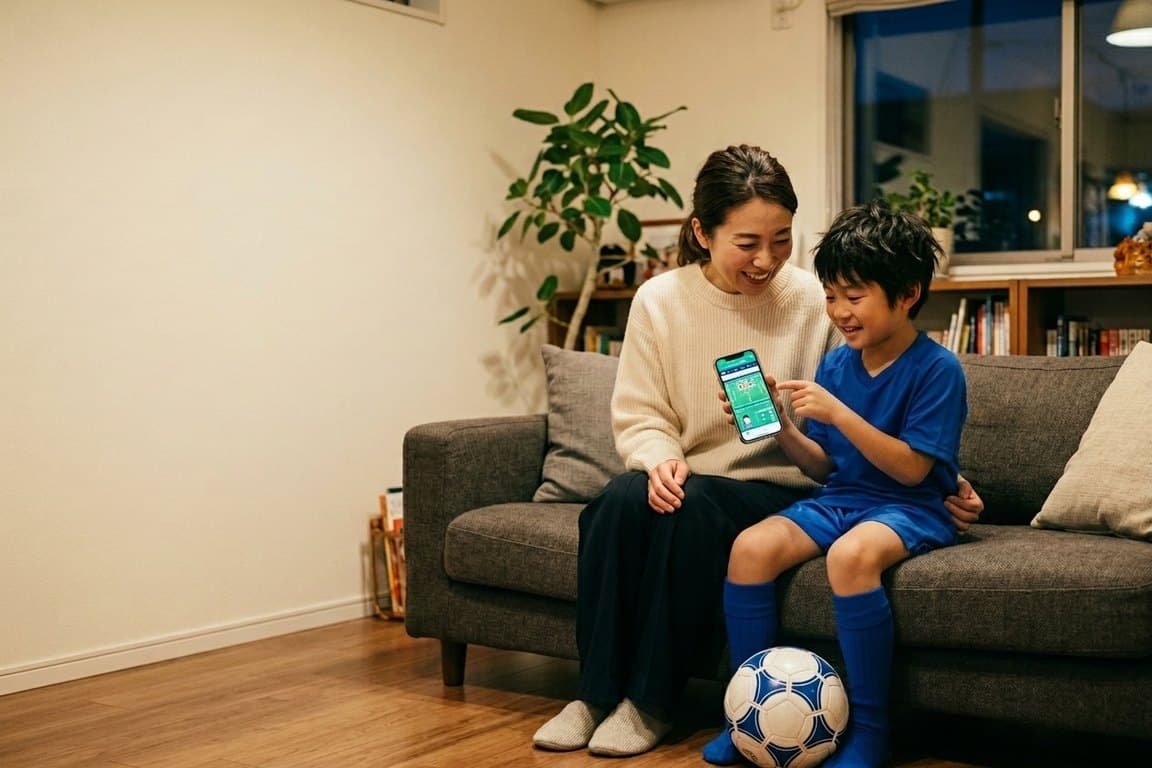 “futbozu Note 年代別ガイド” 第1回：小学校低学年は「親子でひとこと」から始める